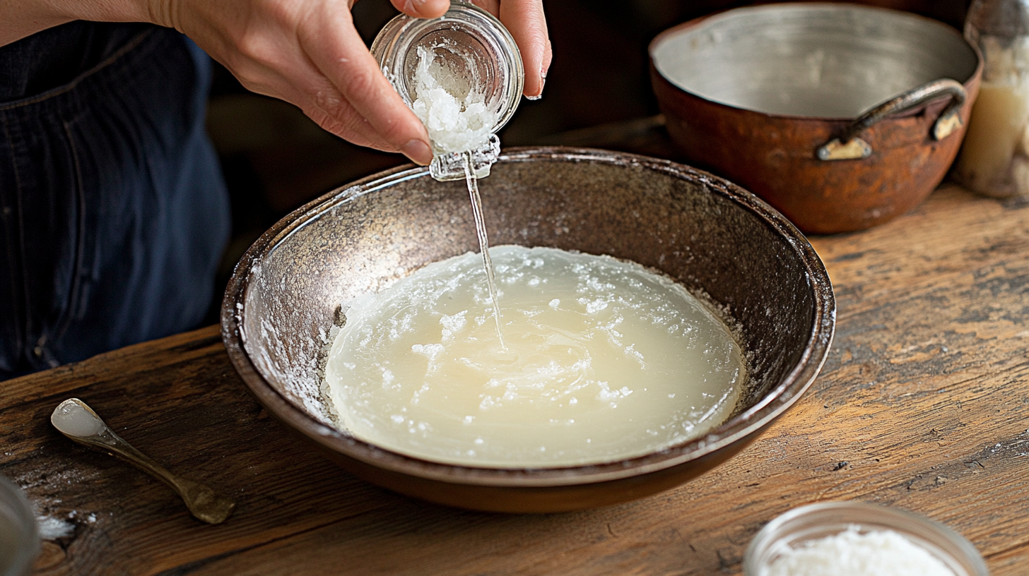 Learn safe lye handling and tallow soap making techniques