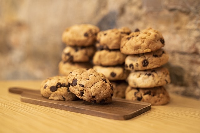 chocolate, cookies, chocolate chip cookies