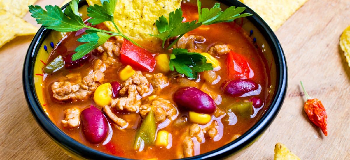 High Protein Taco Soup