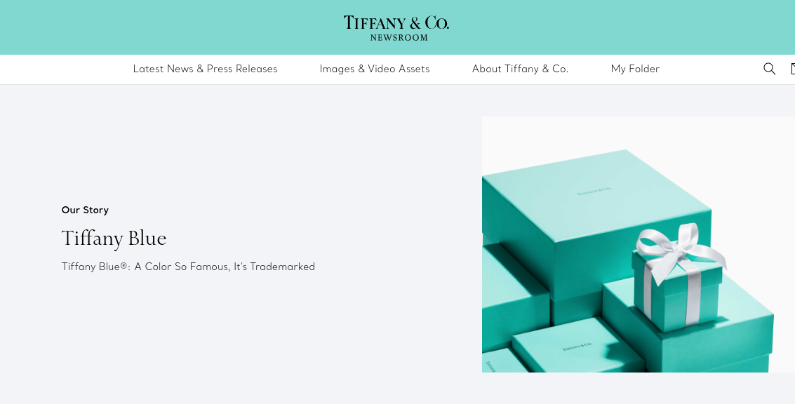 Tiffany blue 