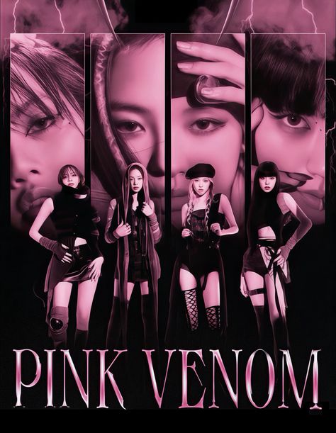 BLACKPINK music album "Pink Venom" 