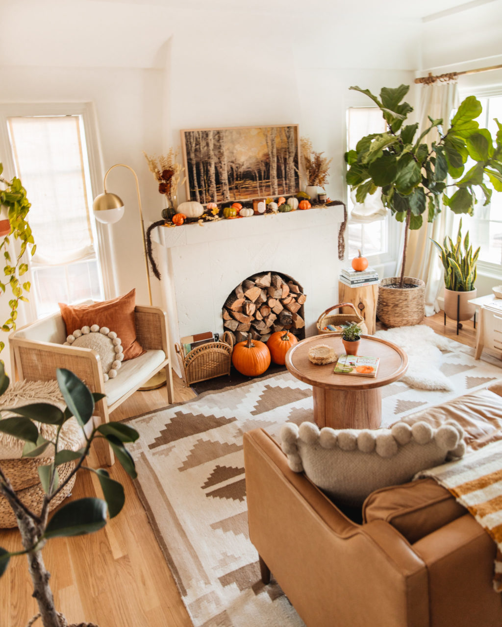 Tips for a Cozy Fall Living Room