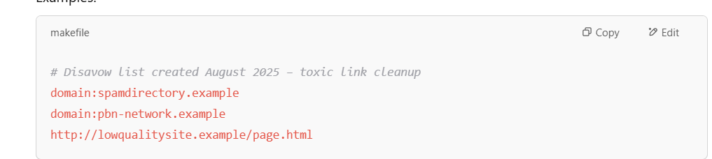 disavow file example