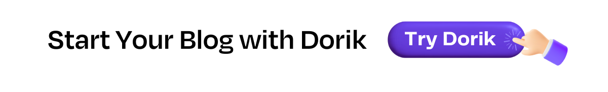 dorik blog maker