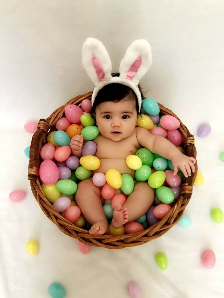 baby easter photos