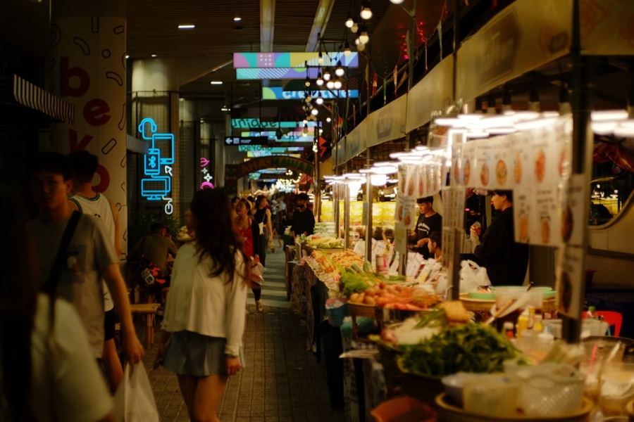 Siam Center through the camera