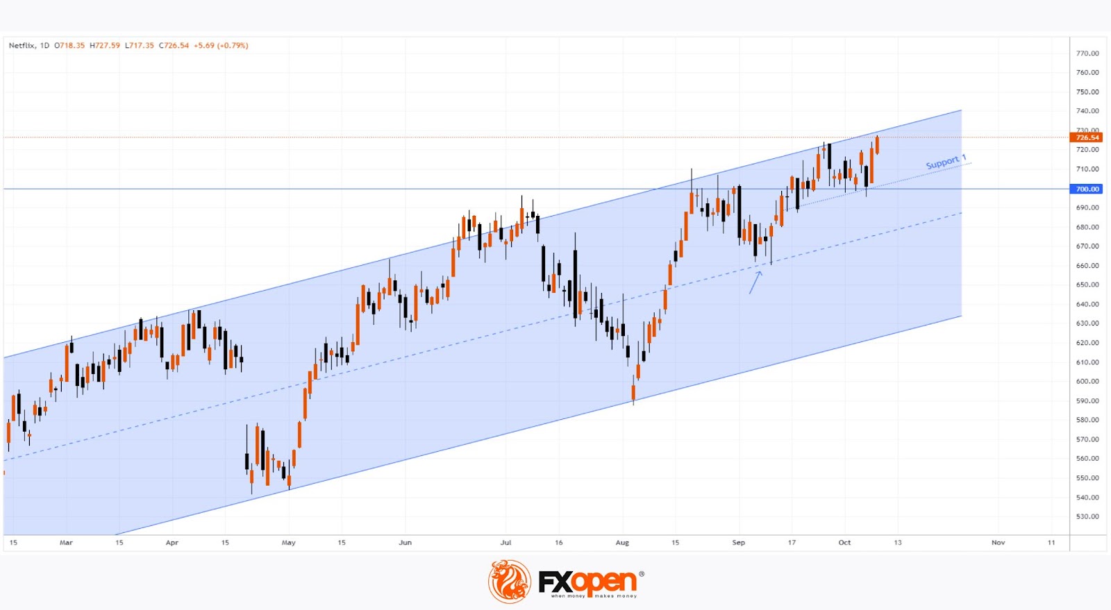 The Netflix (NFLX) Share Price Has Reached an All-Time High