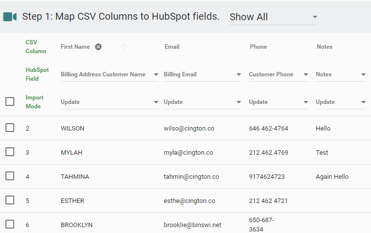 import HubSpot Orders