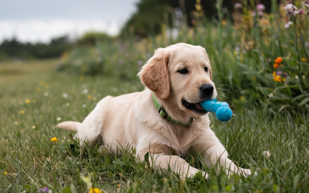 Baby= Golden Retriever