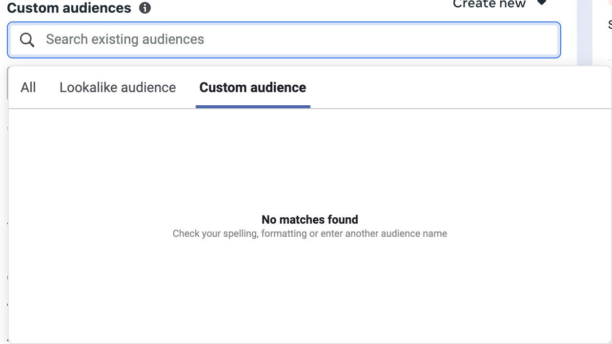 Create Facebook Custom Audiences.