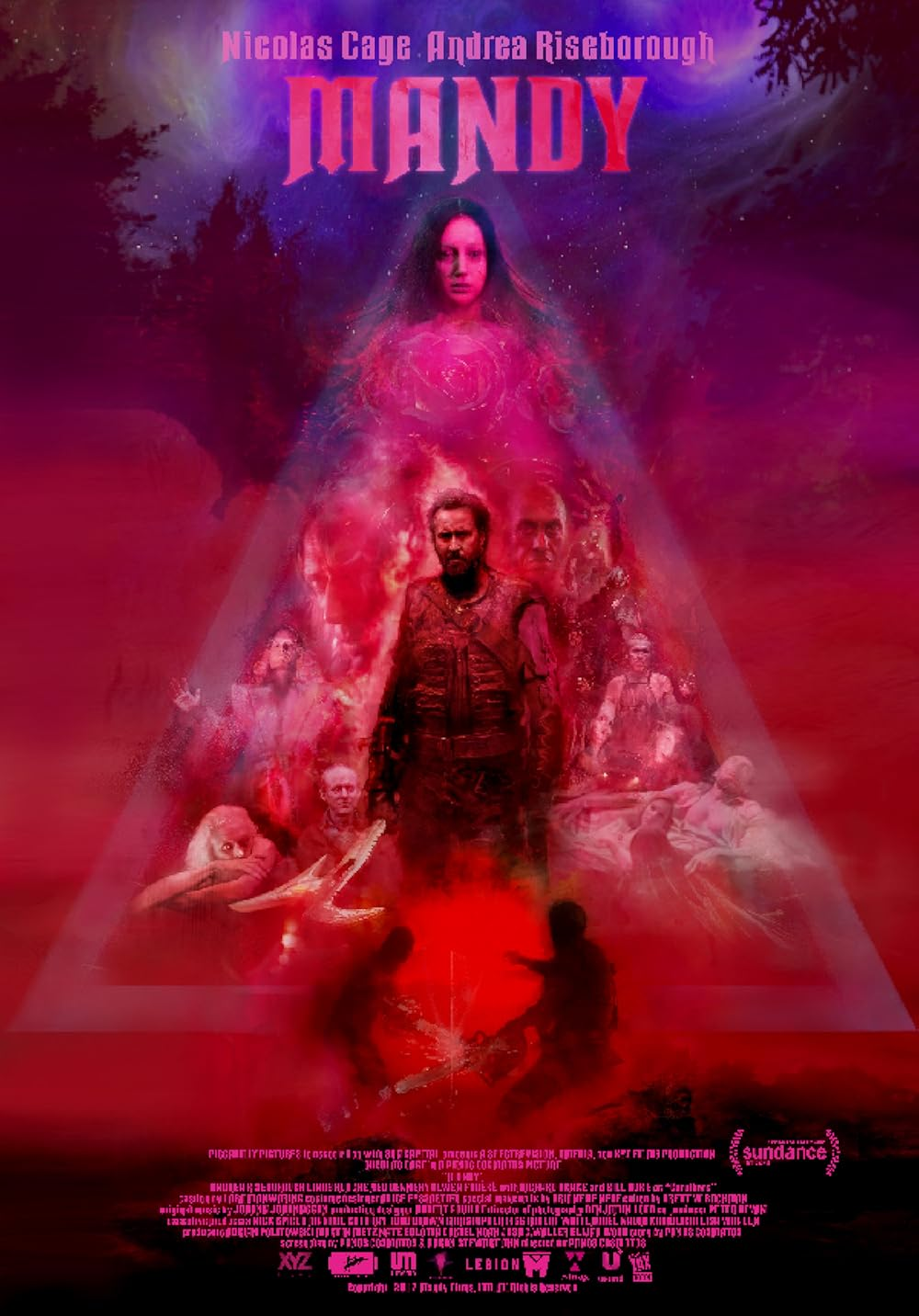 Mandy- fantasy and horror movies