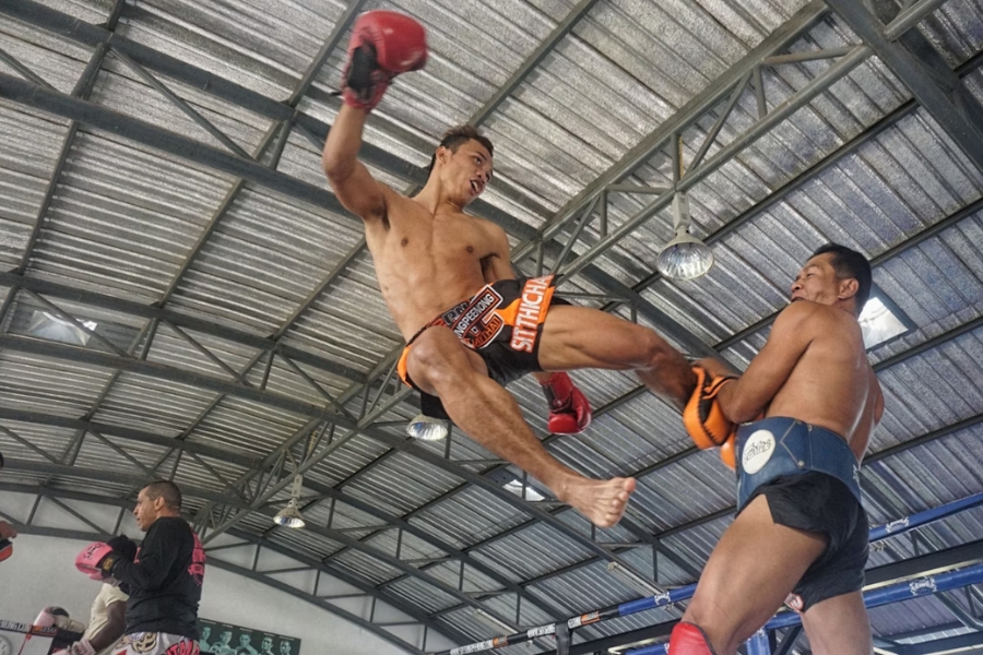 Sweat and spirit collide in every punch and kick during Muay Thai sessions