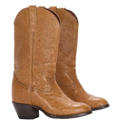 Burt Reynolds | Ostrich Cowboy Boots