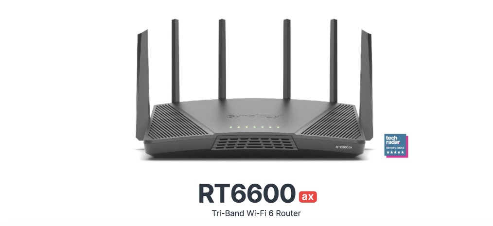 Screenshot of the Synology RT6600