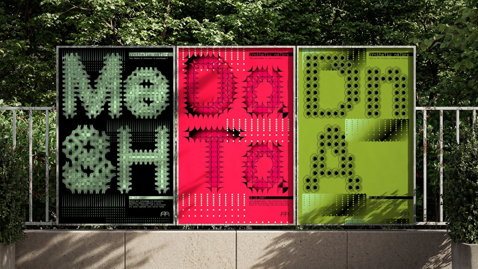Image from the Typography in Motion: A Breathing Digital System article on Abduzeedo