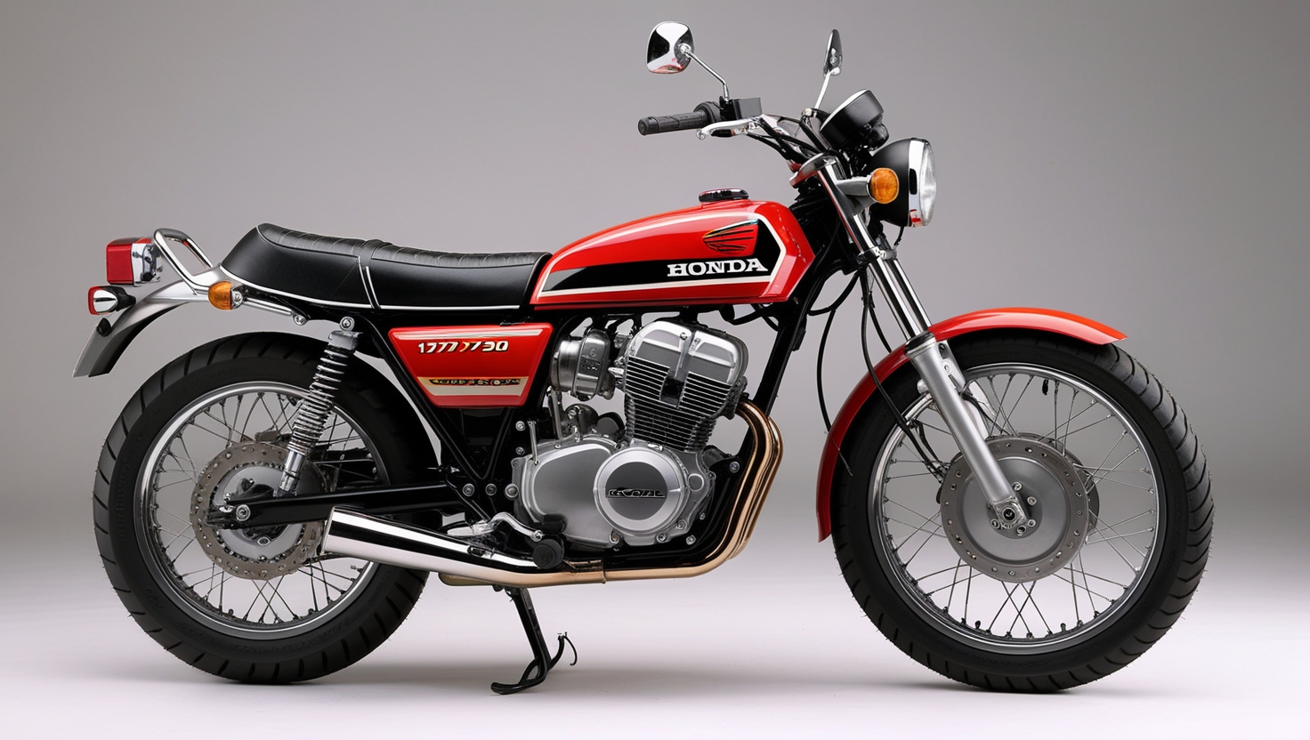 Largest tyres That Will Fit on a 1977 Honda 750 CNK