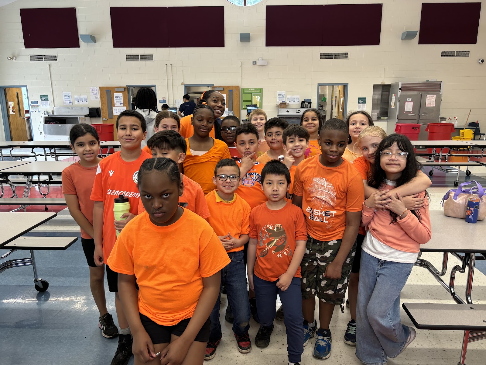 Orange team at Westover Field Day