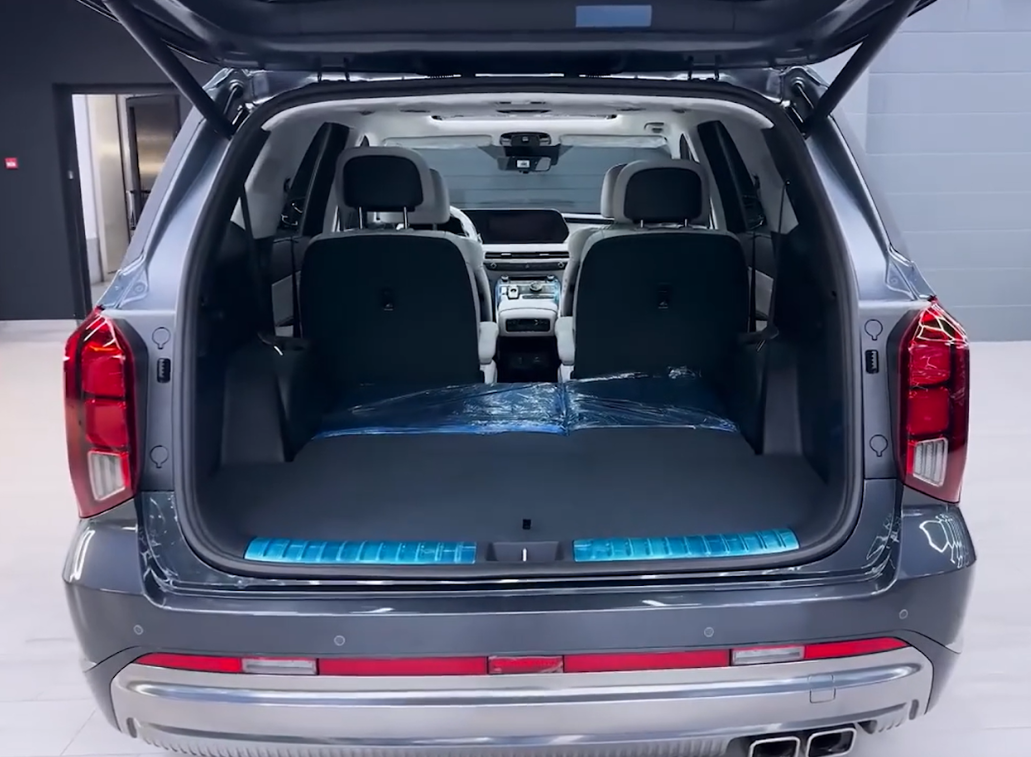 Вместительный багажник Hyundai Palisade
