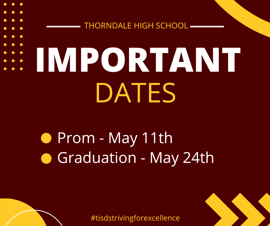 Important DAtes 