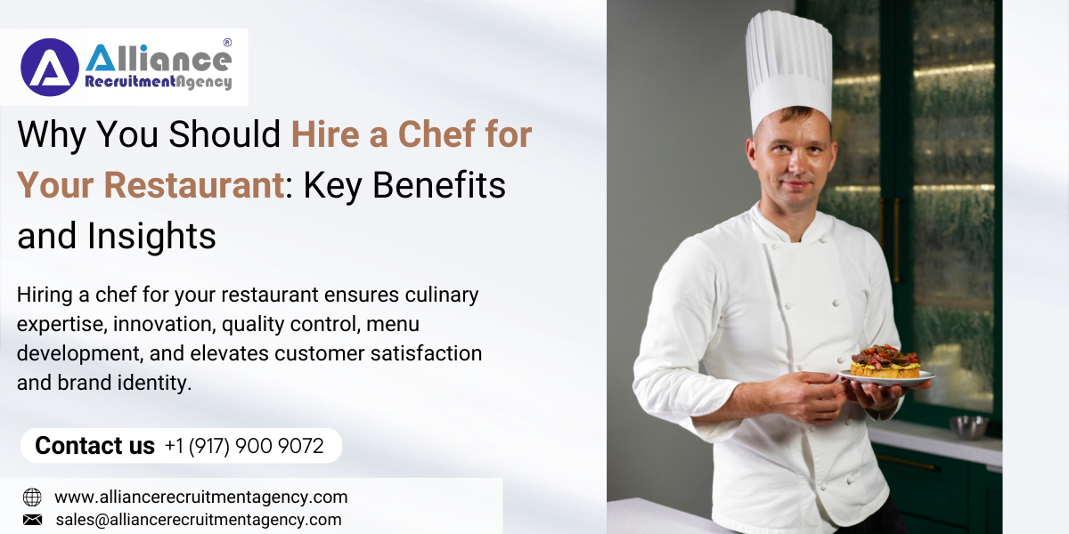 hire a chef for a restaurant