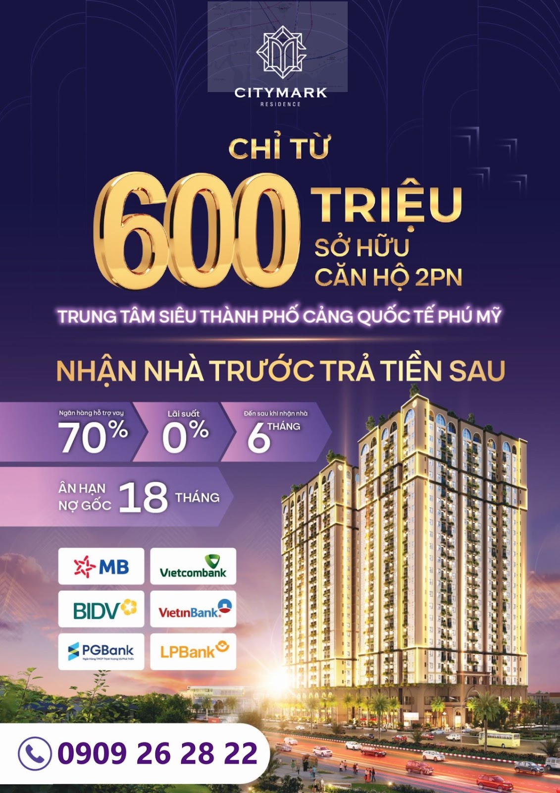 CityMark Residence với chính sách cực kì ưu đãi