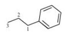 the longest chain of carbon contains 3 carbon atoms and one phenyl group is present