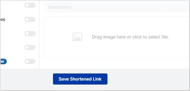 Save shortened link