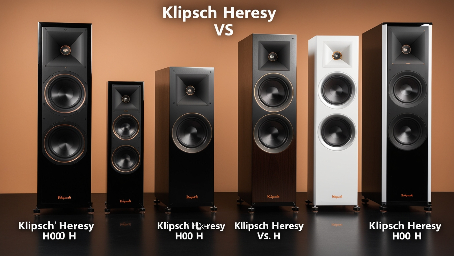 Klipsch Heresy H00 vs H
