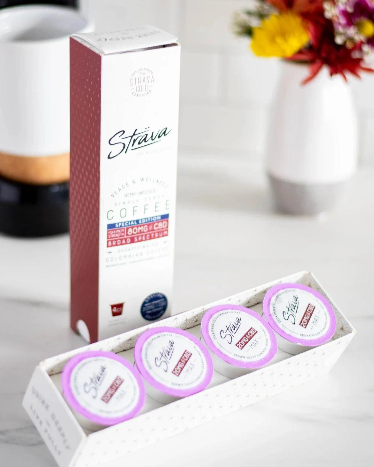 Strava CBD Coffee Pod K-Cups