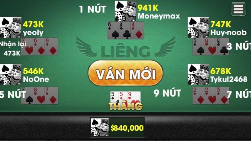 Các bước cơ bản để chơi game liêng