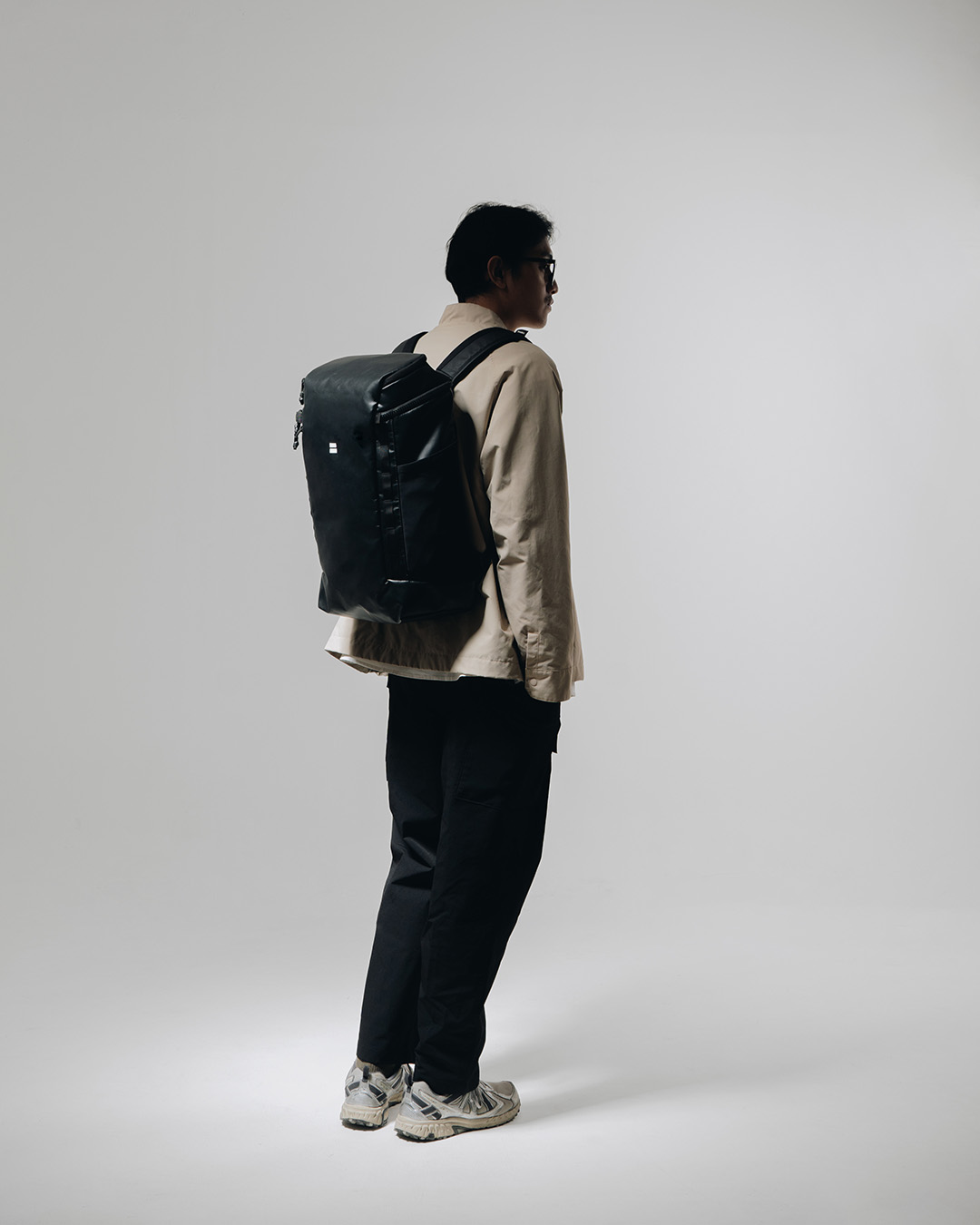 Tas Tahan Hujan Bodypack Rigide Laptop Backpack