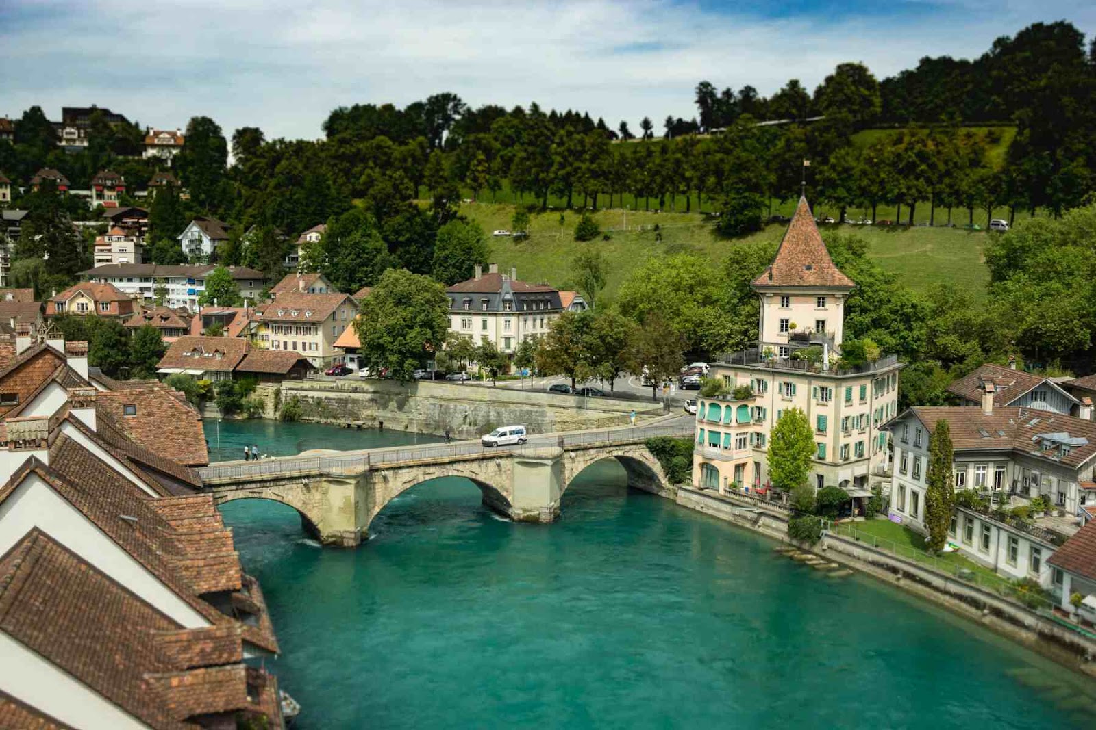 Beautiful landscape of Switzerland