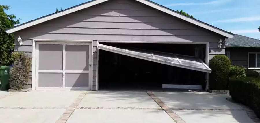 off-track garage door