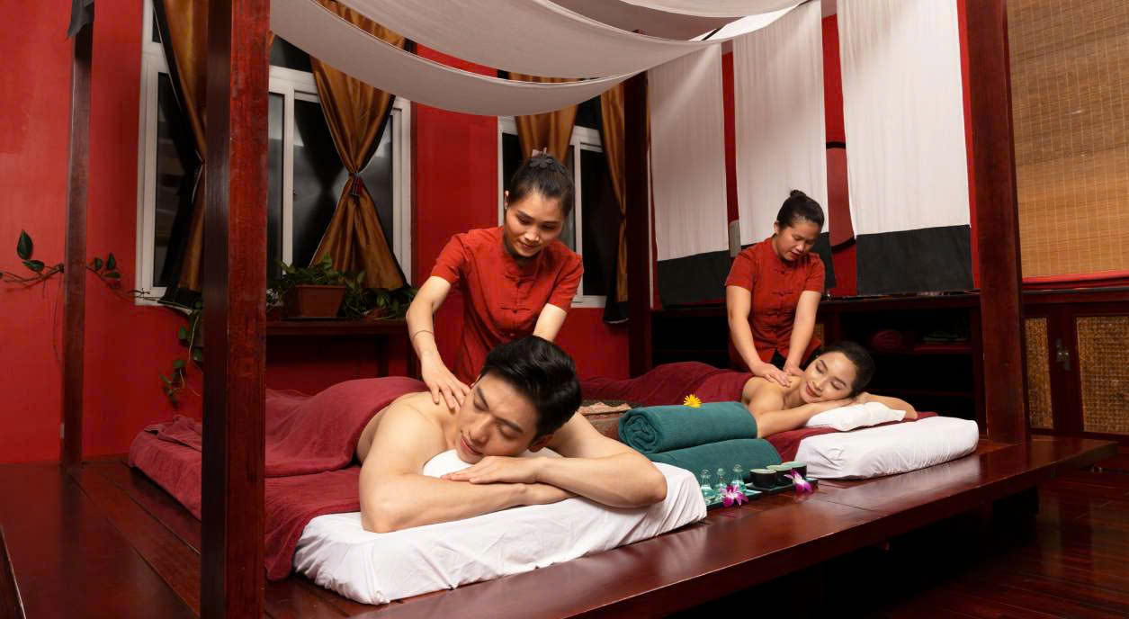 Khu vực spa tại BB Sapa Resort