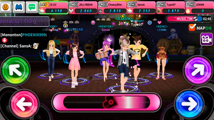 Playing Ayodance Mobile