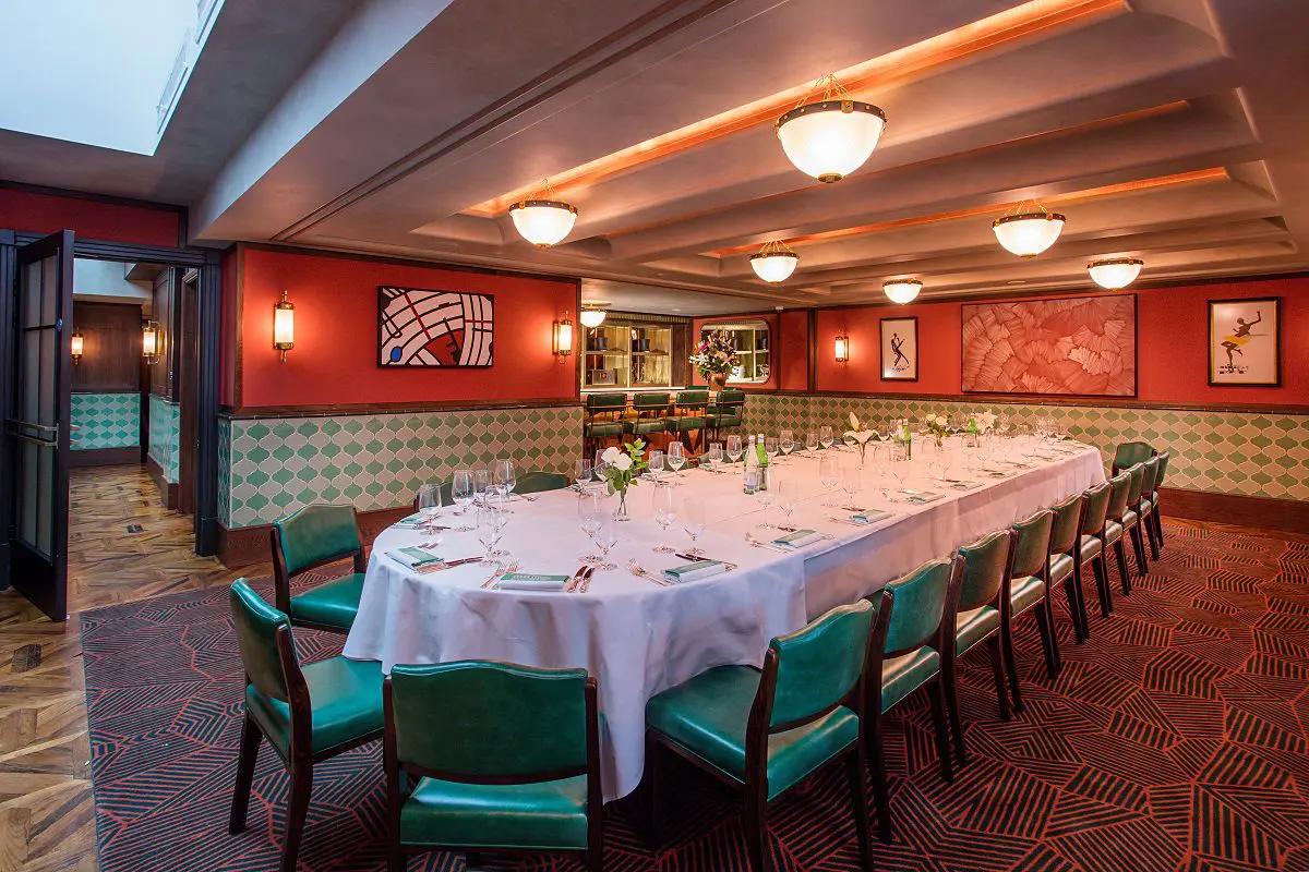 top 10 private dinner venues london