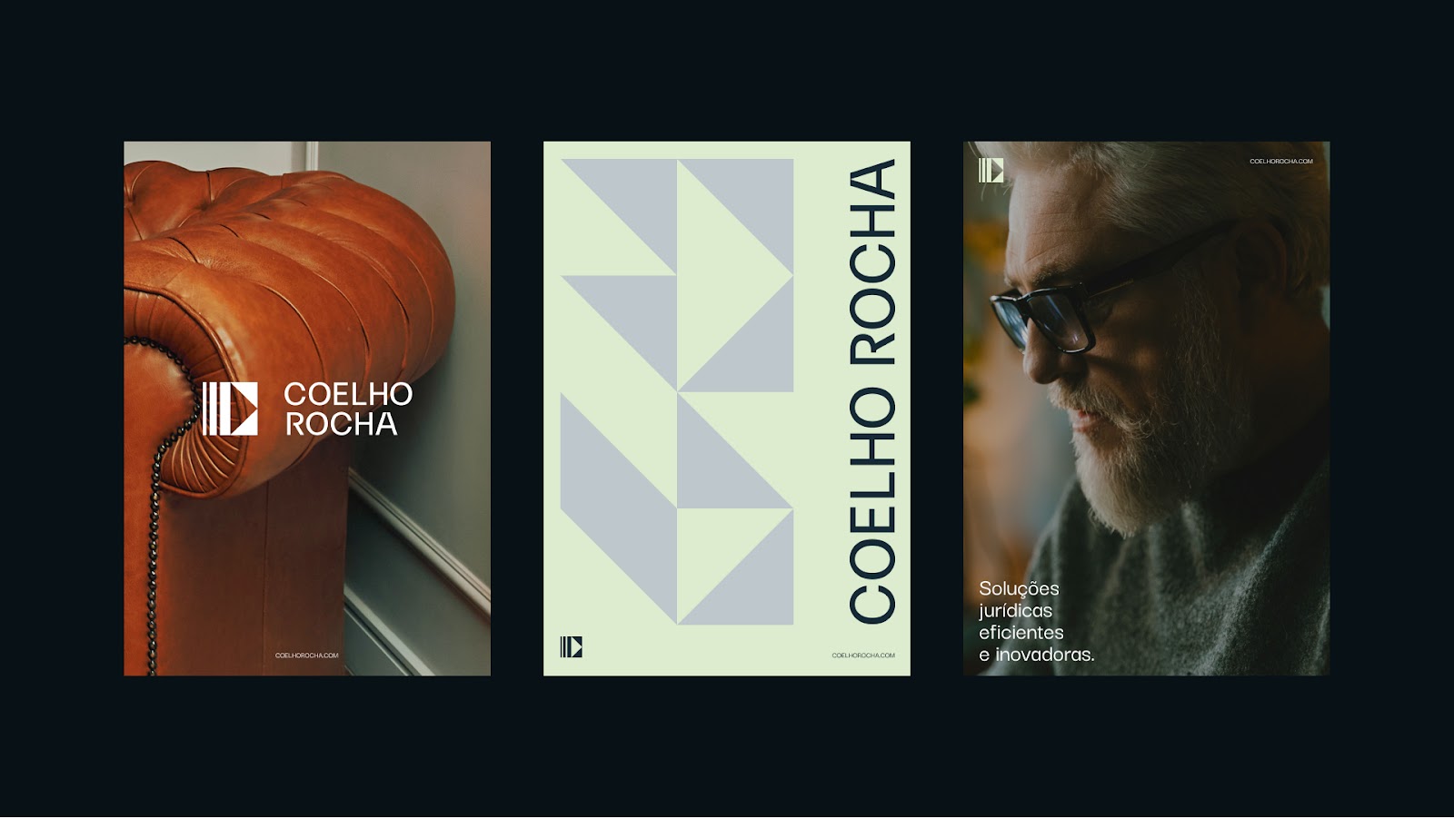 Image from the Coelho Rocha Advogados: A Modern Take on Branding and Visual Identityarticle on Abduzeedo