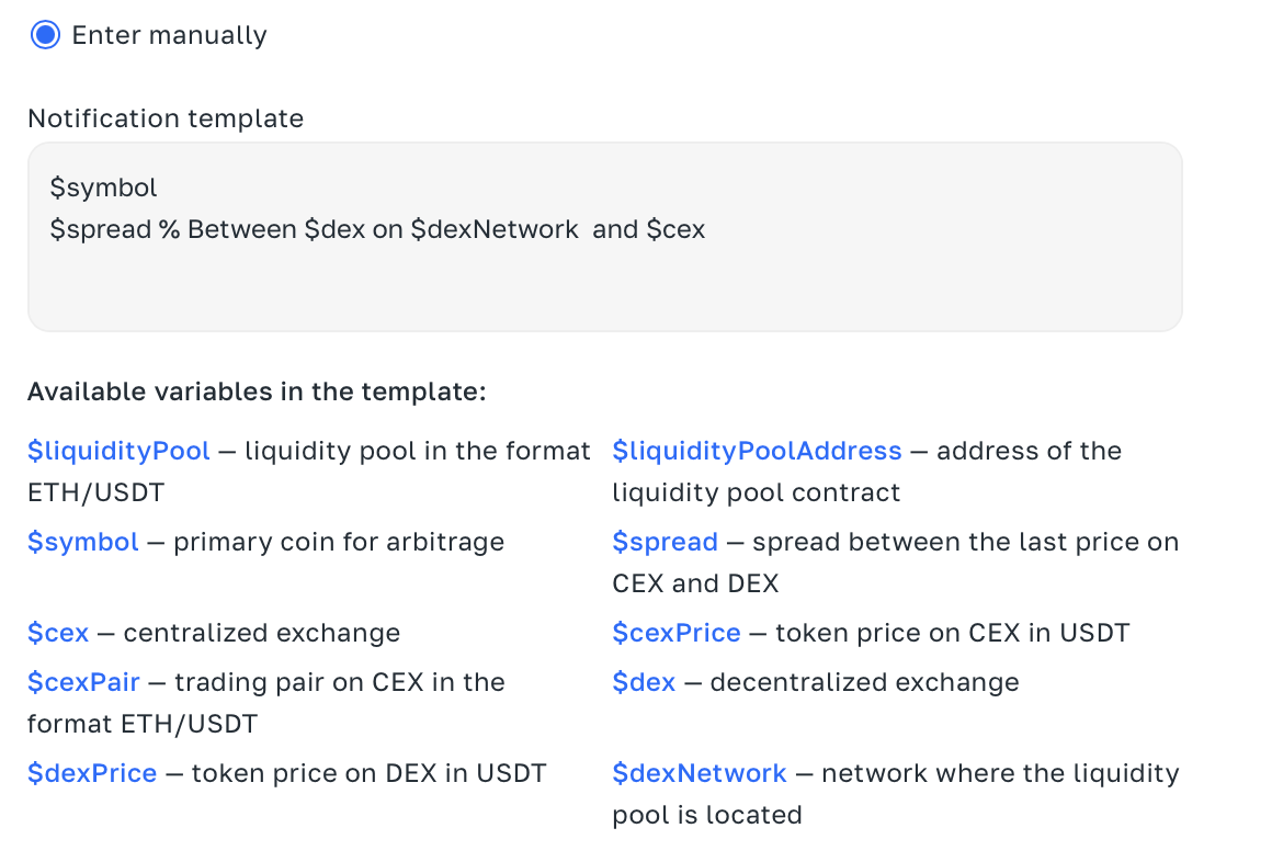 Detailed guide: How to get started with the Arbitrage Scanner DEX service