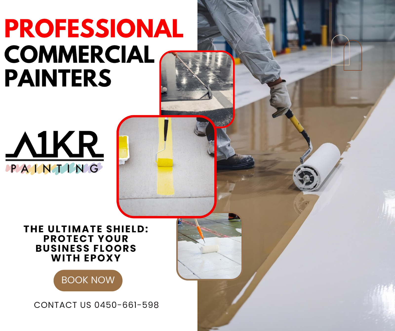 Professional commercial painters