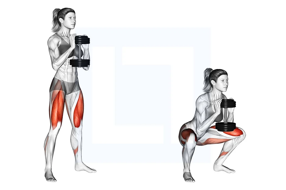 Dumbbell Goblet Squat