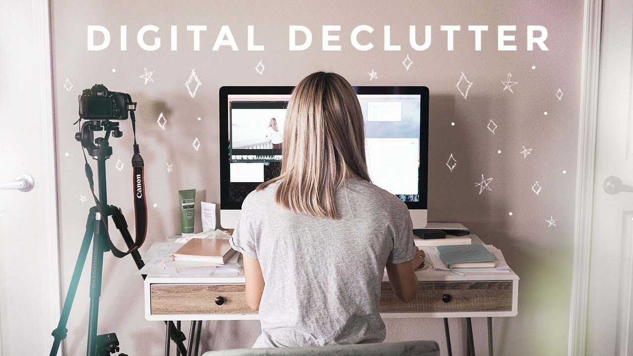 digital decluttering is the right way to go 