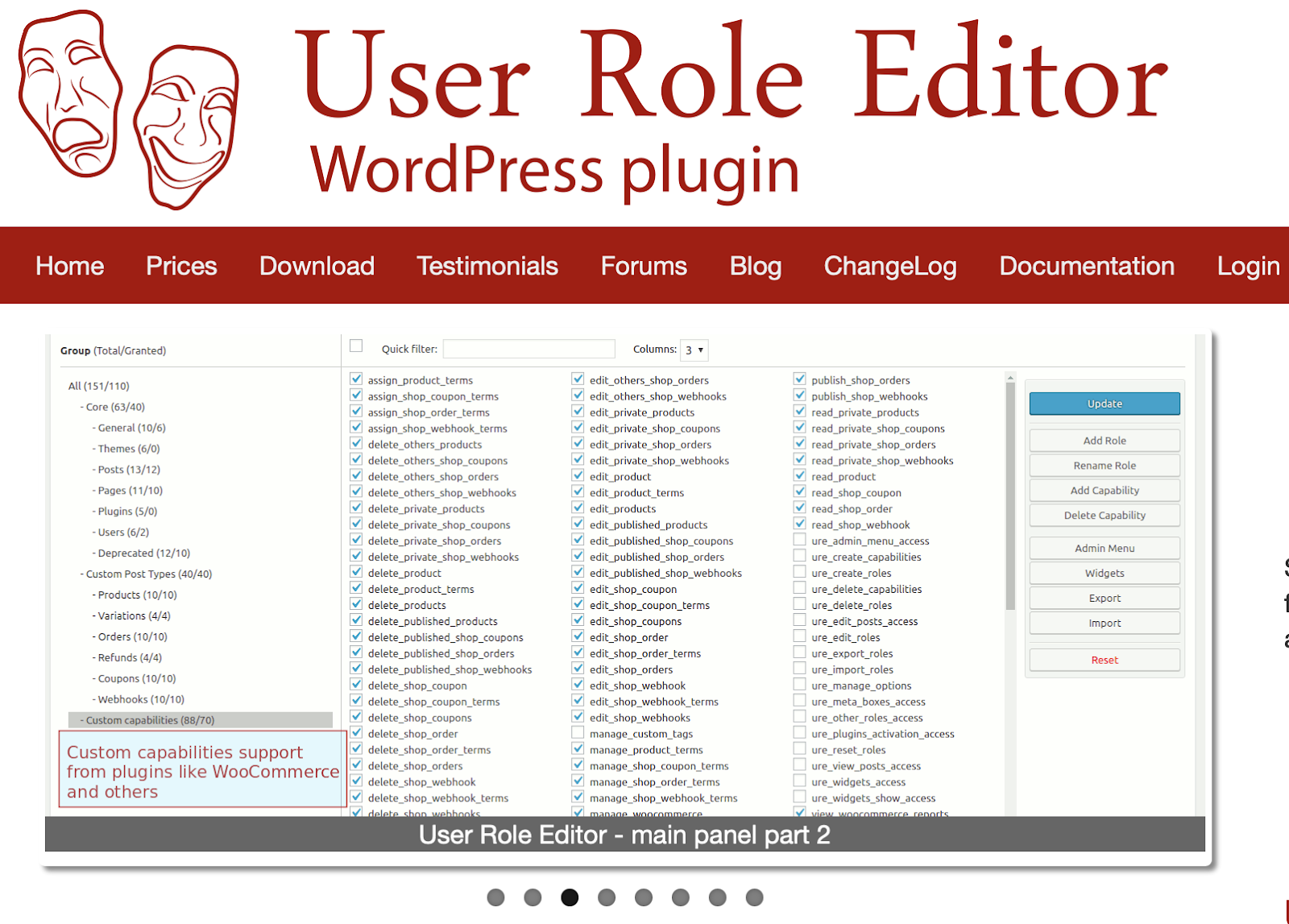 WordPress multisite Plugin - User Role Editor