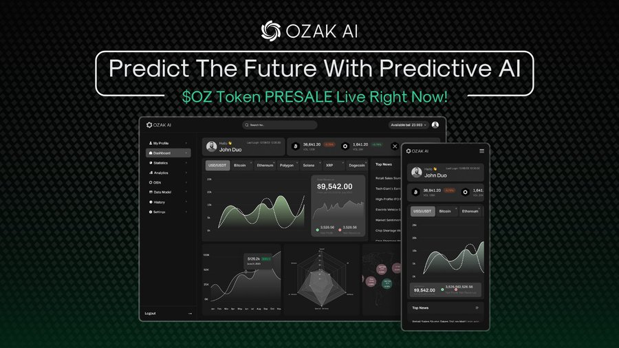 Ozak AI’s Crypto Token Presale: The First Step Toward a Smarter, AI-Driven Financial Market 1