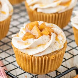 Caramel Apple Cupcakes