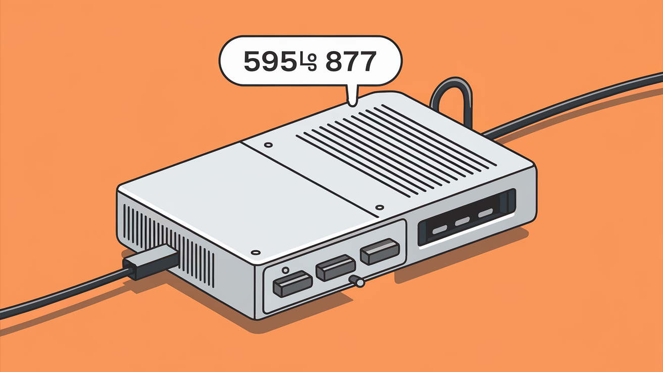 Where to Find Modem Serial Number on Arris Comporium