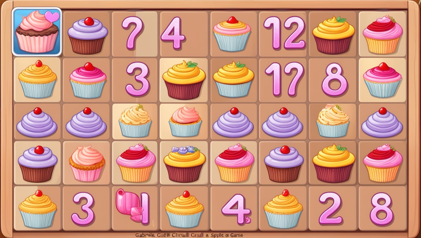  2048 Cupcake Game