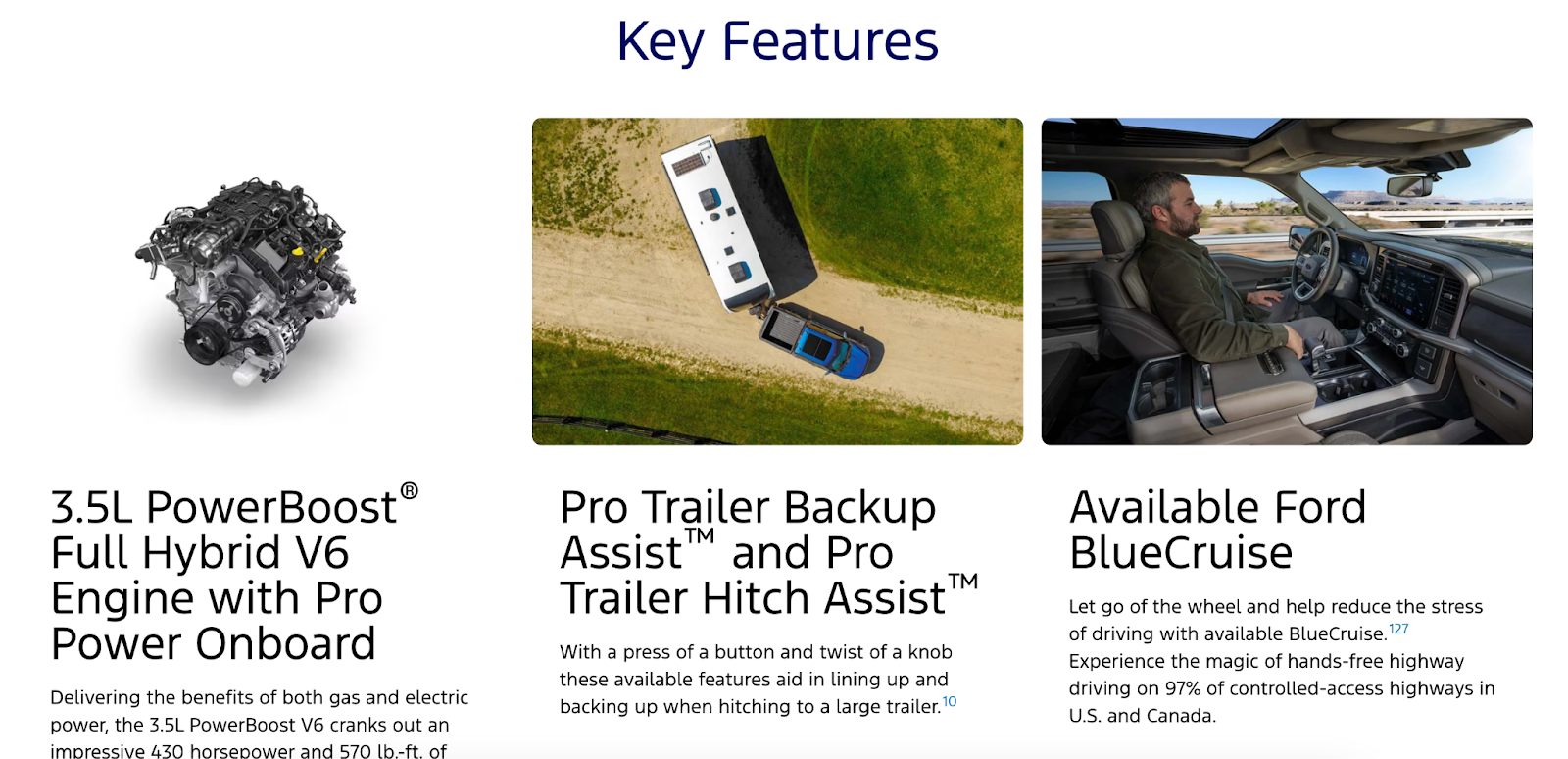 Ford product page