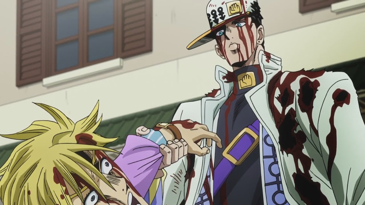 Top 13 Most SAVAGE Anime Moments |  Jotaro Gets Up and Beats Kira | AnimeKing 