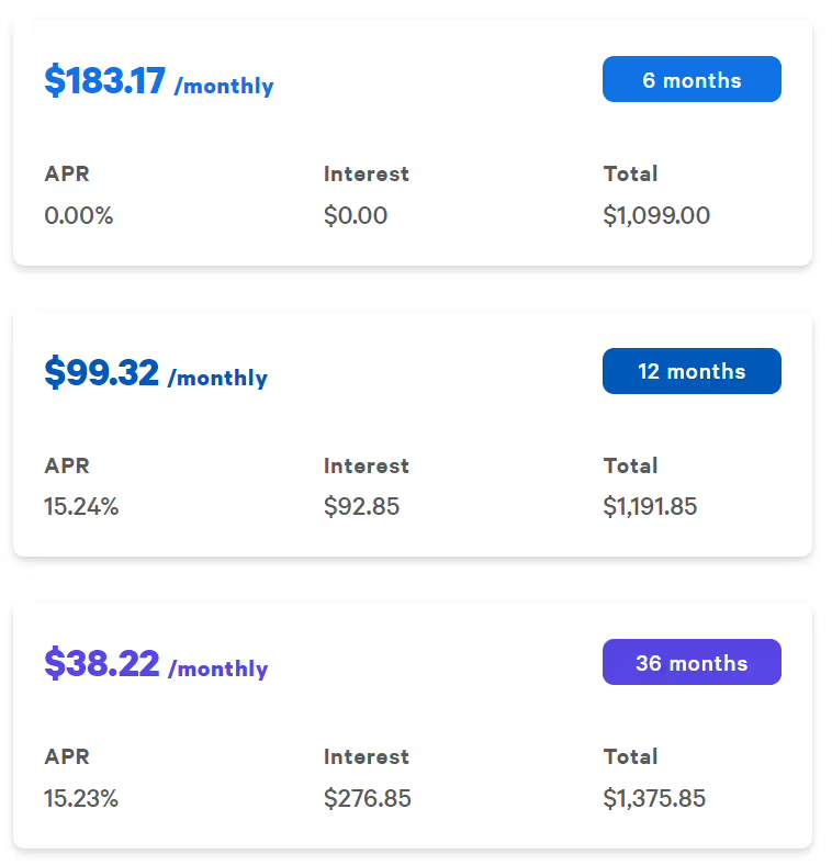 Affirm Financing On Electric Bike