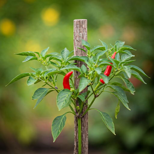 Supporting Pepper Plants (How to Support Pepper Plants)